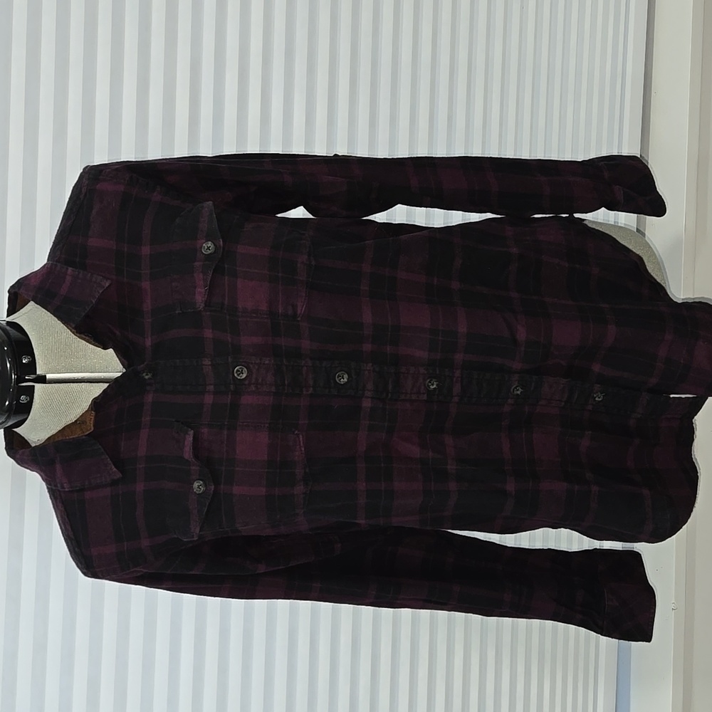Kavu Dark Plaid  Shirt